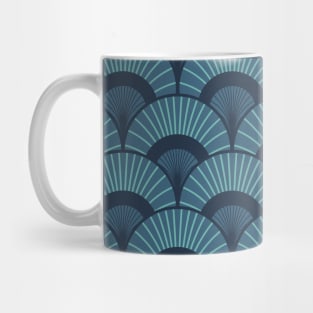 Art déco tropical twenties abstract pattern Mug